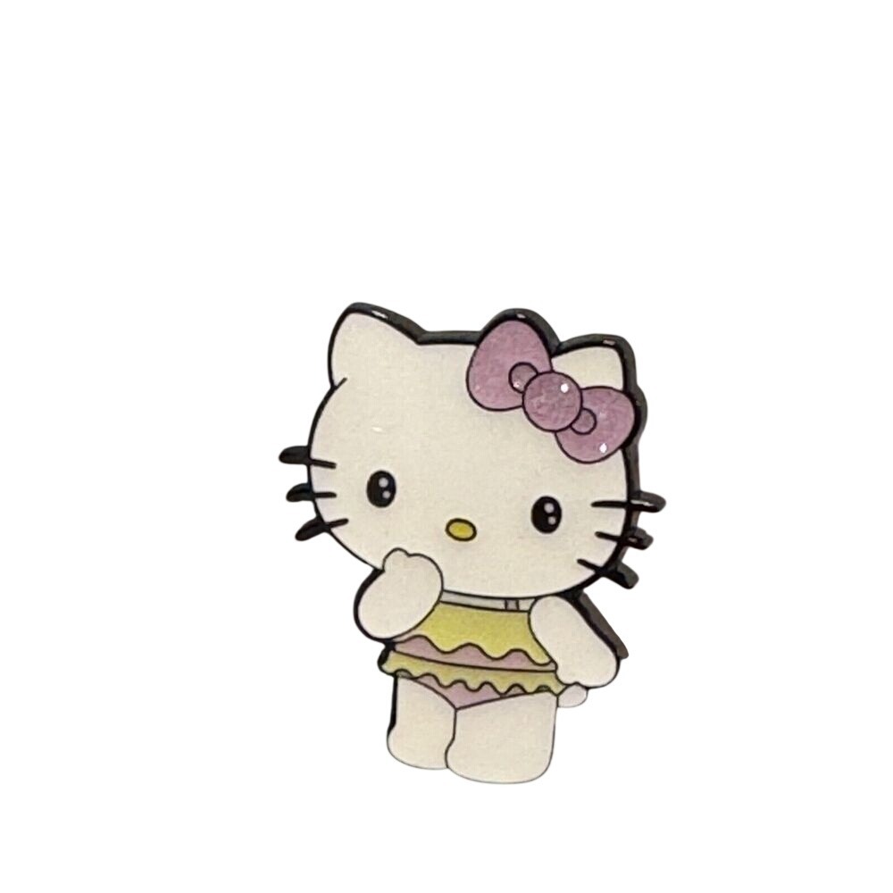 Hello Kitty Summer Glitter Blind Box Pin Mermaid Loungefly Pink Stripe New